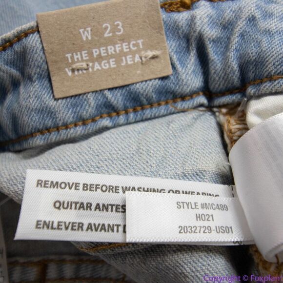 NEW Madewell The Perfect Vintage Jean in Fiore Wash, 23 - Picture 15 of 15